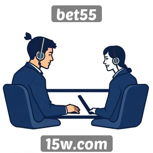 Avaliação do atendimento ao cliente no bet55