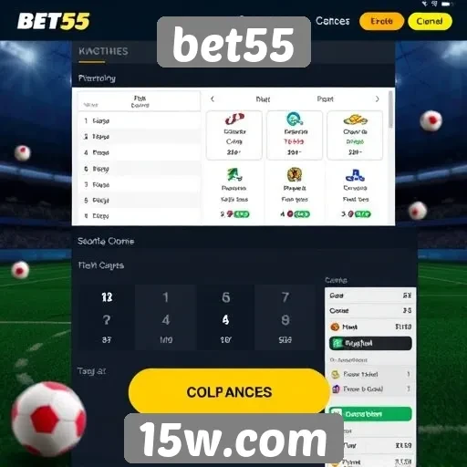 Funcionalidades de navegação no bet55 para usuários