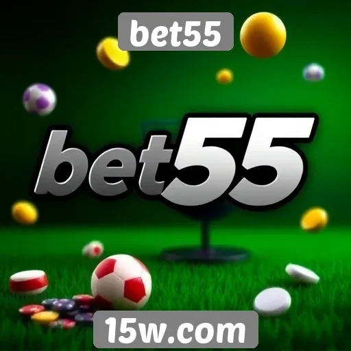 A variedade de jogos disponíveis na bet55